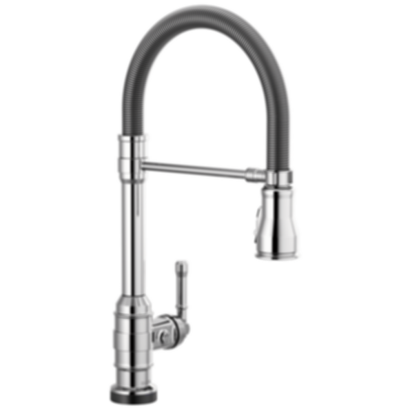 BRODERICK® Single-Handle Pull-Down Spring Kitchen Faucet with Touch2O® Technology - 9690T-DST