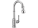 BRODERICK Single Handle Pull-Down Bar/Prep Faucet - 9990-DST