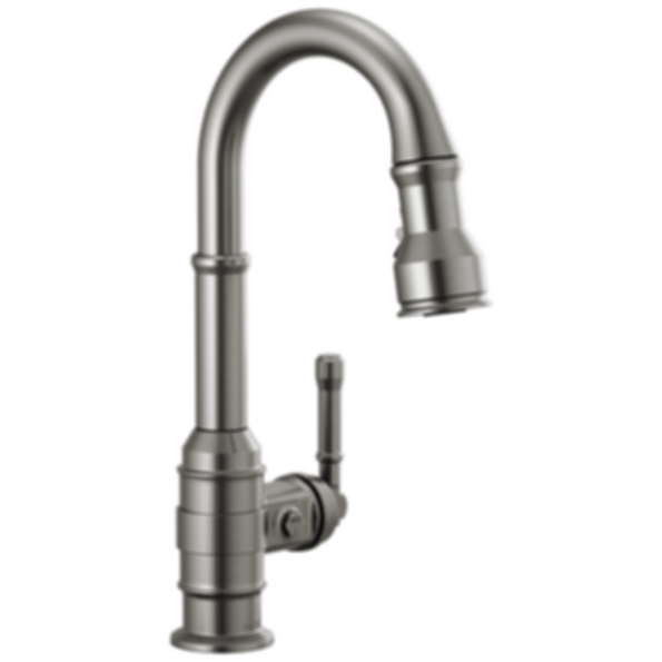BRODERICK Single Handle Pull-Down Bar/Prep Faucet - 9990-DST