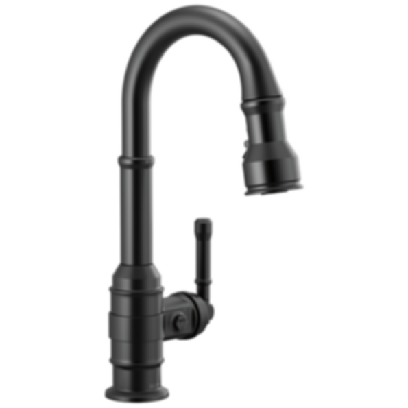 BRODERICK Single Handle Pull-Down Bar/Prep Faucet - 9990-DST