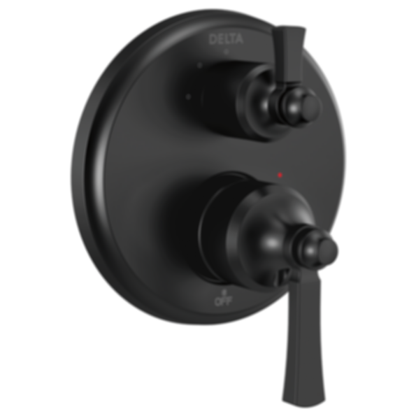 DORVAL Traditional 2-Handle Monitor 14 Series Valve Trim With 3 Setting Diverter - T24856-LHP
