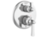 DORVAL Traditional 2-Handle Monitor 14 Series Valve Trim With 6 Setting Diverter - T24956-LHP