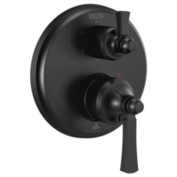DORVAL Traditional 2-Handle Monitor 14 Series Valve Trim With 6 Setting Diverter - T24956-LHP