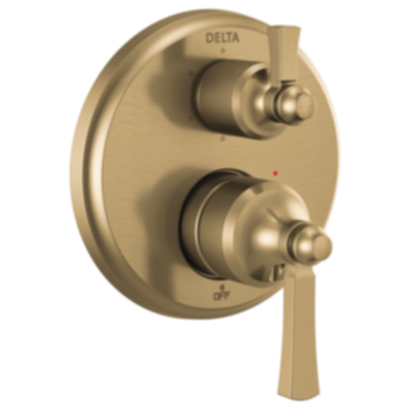 DORVAL Traditional 2-Handle Monitor 14 Series Valve Trim With 6 Setting Diverter - T24956-LHP