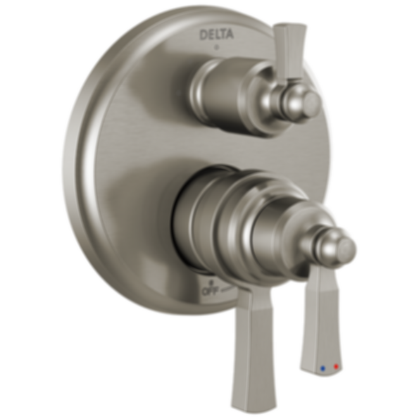 DORVAL Traditional 2-Handle Monitor 17 Series Valve Trim With 3 Setting Diverter - T27856