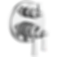 DORVAL Traditional 2-Handle Monitor 17 Series Valve Trim With 3 Setting Diverter - T27856
