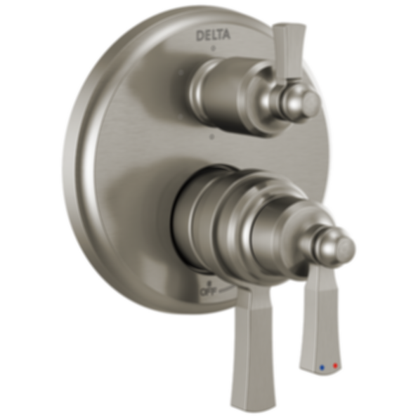 DORVAL Traditional 2-Handle Monitor 17 Series Valve Trim With 6 Setting Diverter - T27956