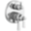 DORVAL Traditional 2-Handle Monitor 17 Series Valve Trim With 6 Setting Diverter - T27956