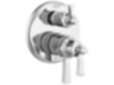 DORVAL Traditional 2-Handle Monitor 17T Series Valve Trim With 6 Setting Diverter - T27T956
