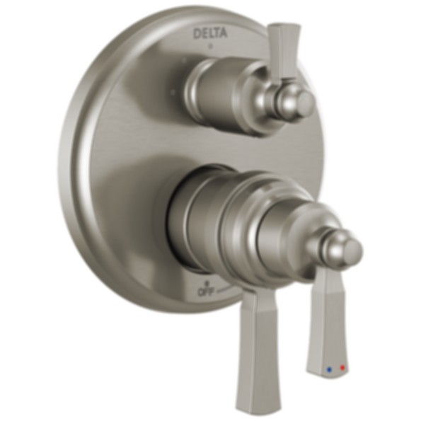 DORVAL Traditional 2-Handle Monitor 17T Series Valve Trim With 6 Setting Diverter - T27T956