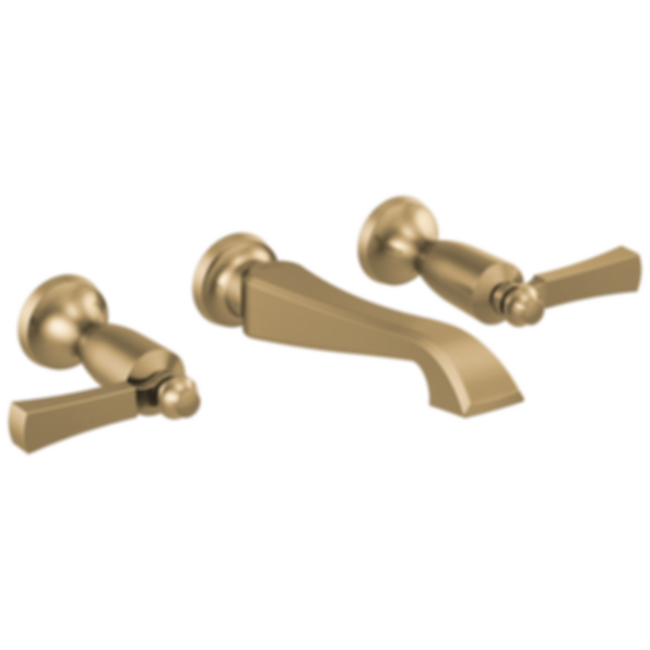 DORVAL Two Handle Wall Mount Bathroom Faucet Trim Only - T3556LF-WL