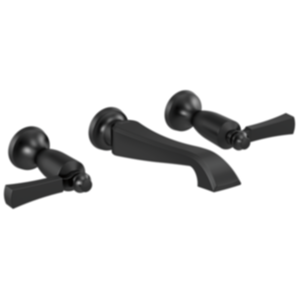 DORVAL Two Handle Wall Mount Bathroom Faucet Trim Only - T3556LF-WL
