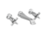 DORVAL Two Handle Wall Mount Bathroom Faucet Trim Only - T3557LF-WL