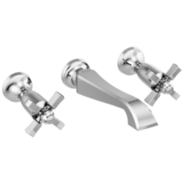 DORVAL Two Handle Wall Mount Bathroom Faucet Trim Only - T3557LF-WL