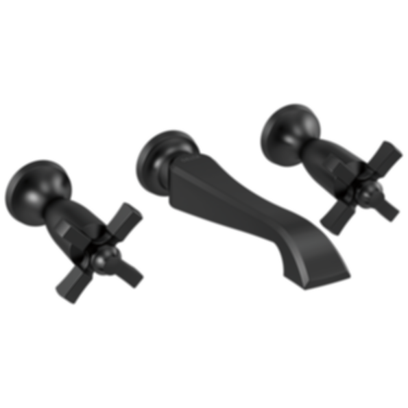 DORVAL Two Handle Wall Mount Bathroom Faucet Trim Only - T3557LF-WL