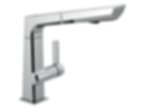 PIVOTAL Single Handle Pull-Out Kitchen Faucet - 4193-DST