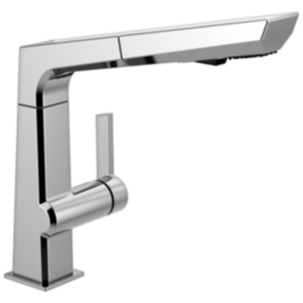 PIVOTAL Single Handle Pull-Out Kitchen Faucet - 4193-DST