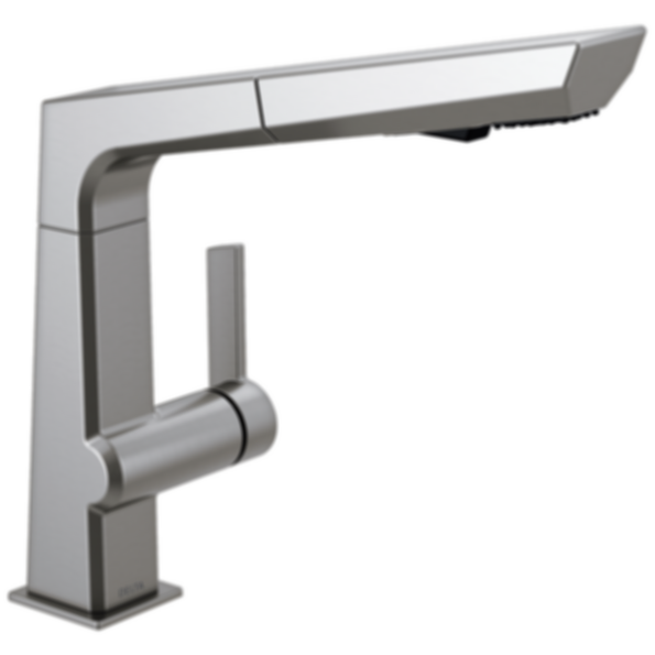 PIVOTAL Single Handle Pull-Out Kitchen Faucet - 4193-DST