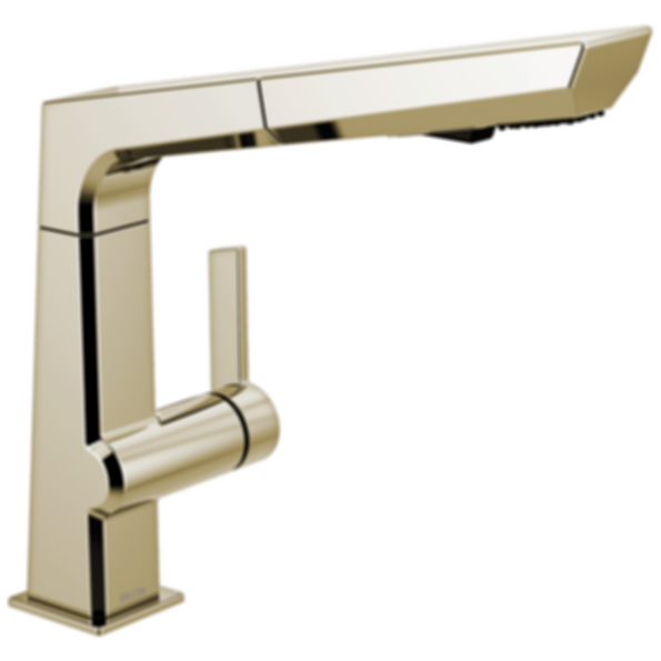 PIVOTAL Single Handle Pull-Out Kitchen Faucet - 4193-DST