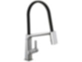 PIVOTAL Single Handle Exposed Hose Kitchen Faucet - 9693-DST