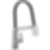 PIVOTAL Single Handle Exposed Hose Kitchen Faucet - 9693-DST