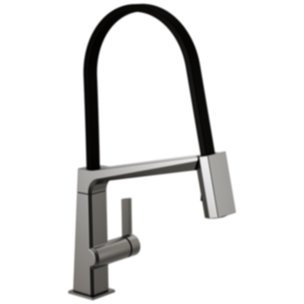 PIVOTAL Single Handle Exposed Hose Kitchen Faucet - 9693-DST