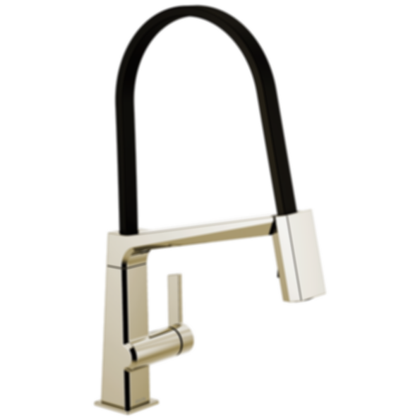 PIVOTAL Single Handle Exposed Hose Kitchen Faucet - 9693-DST