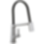 PIVOTAL Single Handle Exposed Hose Kitchen Faucet - 9693-DST