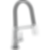 PIVOTAL Single Handle Exposed Hose Kitchen Faucet With Touch2O Technology - 9693T-DST