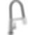 PIVOTAL Single Handle Exposed Hose Kitchen Faucet With Touch2O Technology - 9693T-DST