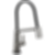 PIVOTAL Single Handle Exposed Hose Kitchen Faucet With Touch2O Technology - 9693T-DST