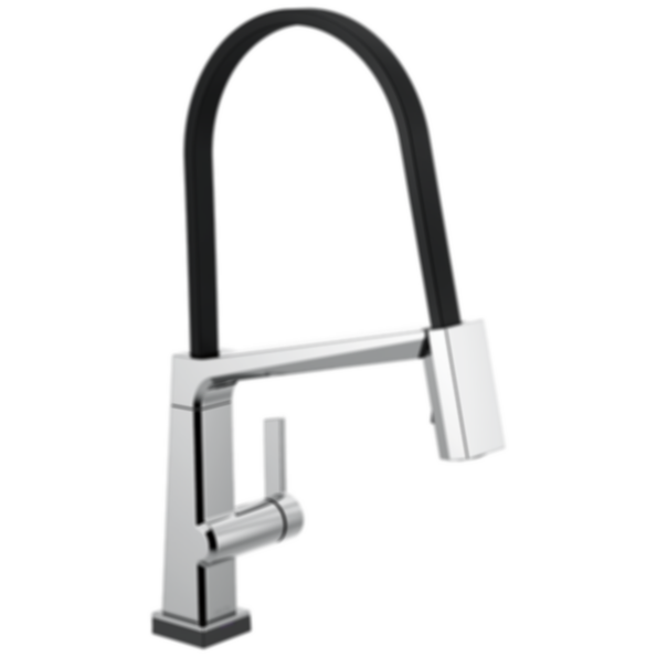 PIVOTAL Single Handle Exposed Hose Kitchen Faucet With Touch2O Technology - 9693T-DST