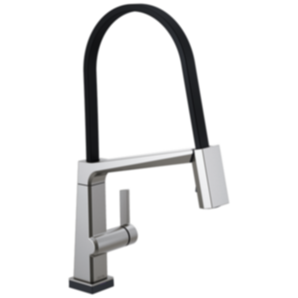 PIVOTAL Single Handle Exposed Hose Kitchen Faucet With Touch2O Technology - 9693T-DST