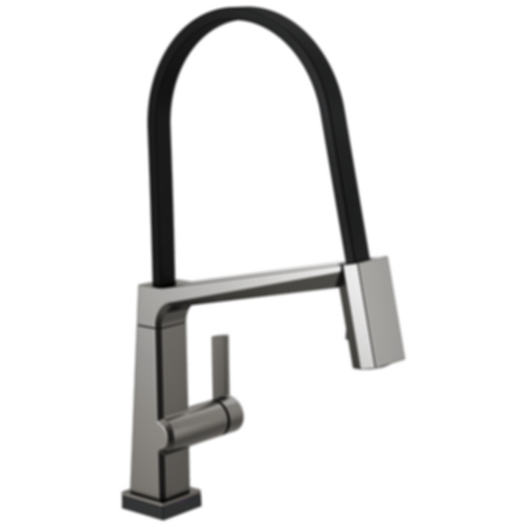 PIVOTAL Single Handle Exposed Hose Kitchen Faucet With Touch2O Technology - 9693T-DST