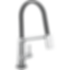 PIVOTAL Single Handle Exposed Hose Kitchen Faucet With Touch2O Technology - 9693T-DST