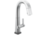 PIVOTAL Single Handle Pull Down Bar/Prep Faucet With Touch2O Technology - 9993T-DST