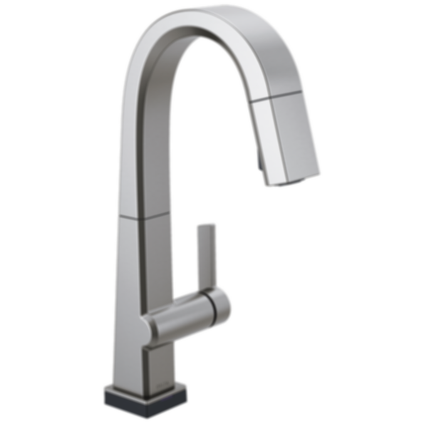 PIVOTAL Single Handle Pull Down Bar/Prep Faucet With Touch2O Technology - 9993T-DST