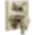 Pivotal 17 Series Integrated Diverter Trim - 3 Function Diverter - T27899