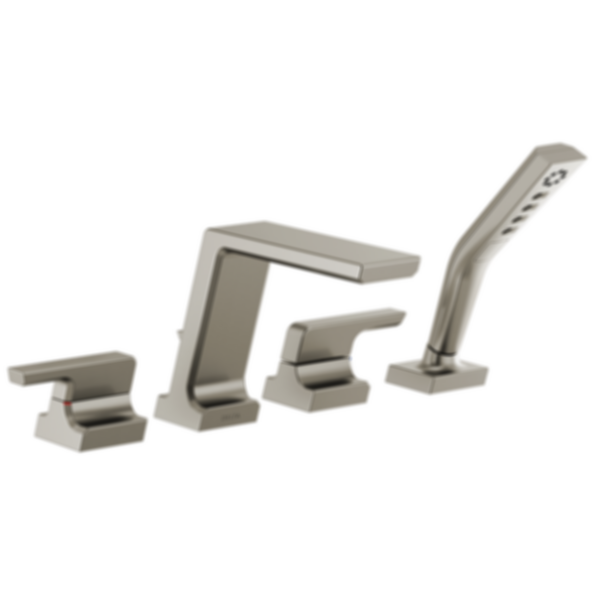 Pivotal Roman Tub With Hand Shower Trim - T4799