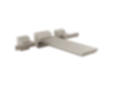 Pivotal Two Handle Wall Mounted Tub Filler - T5799-WL