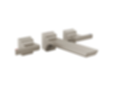 Pivotal Two-Handle Wall Mount Bathroom Faucet Trim - T3599LF-WL