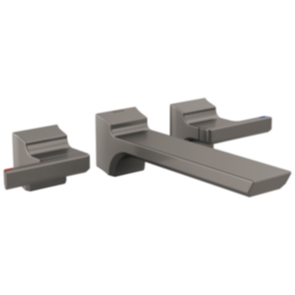 Pivotal Two-Handle Wall Mount Bathroom Faucet Trim - T3599LF-WL