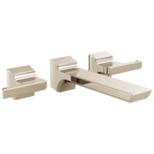 Pivotal Two-Handle Wall Mount Bathroom Faucet Trim - T3599LF-WL