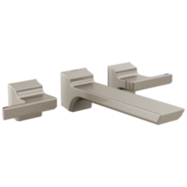 Pivotal Two-Handle Wall Mount Bathroom Faucet Trim - T3599LF-WL