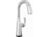 STRYKE Single Handle Pull Down Bar/Prep Faucet With Touch2O Technology - 9976T-PR-DST