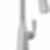 STRYKE Single Handle Pull Down Bar/Prep Faucet With Touch2O Technology - 9976T-PR-DST