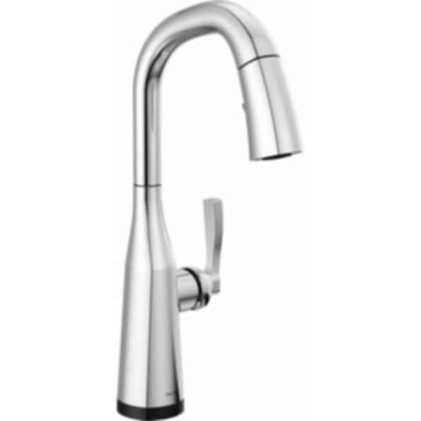 STRYKE Single Handle Pull Down Bar/Prep Faucet With Touch2O Technology - 9976T-PR-DST