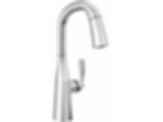 STRYKE Single Handle Pull Down Bar/Prep Faucet - 9976-PR-DST