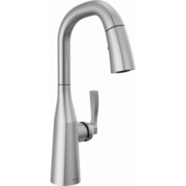 STRYKE Single Handle Pull Down Bar/Prep Faucet - 9976-PR-DST
