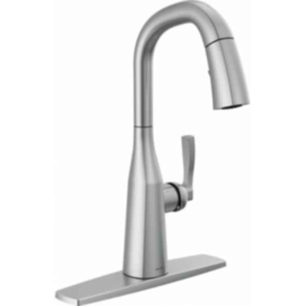 STRYKE Single Handle Pull Down Bar/Prep Faucet - 9976-PR-DST